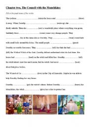 English Worksheet: The Wonderful Wizard of Oz - 1