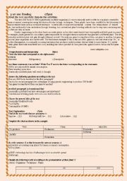 English Worksheet: genetic engeneering.GMFs foods