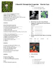 English Worksheet: Idiom- Heard it Through the Grapevine