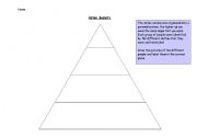 English worksheet: Aztec Society Pyramid