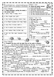 Revision exercises (with KEY)