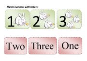 English worksheet: numbers