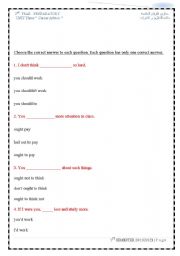 English Worksheet: Career advice