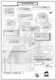 English Worksheet: WWII Chronology