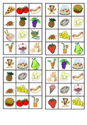 FOOD BINGO