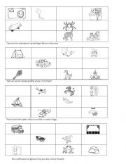 English worksheet: Bingo!