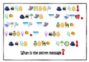 English Worksheet: Secret message game *3*