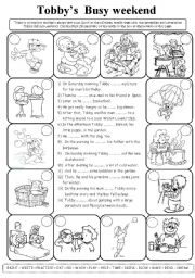 English Worksheet: past simple