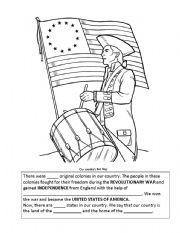 English Worksheet: Presidents Day