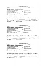 English worksheet: where &wherever