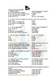 English Worksheet: LONDON