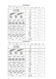 COUNT TRACE AND WRITE