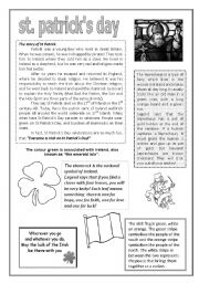 St Patricks Day handout