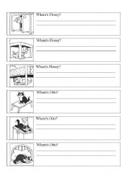 English Worksheet: where is it?