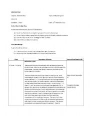 English Worksheet: English