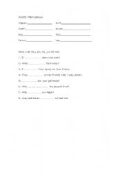 English Worksheet: 5 primary