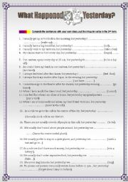 Past Simple irregular verbs