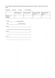 English Worksheet: Past Simple Tense 
