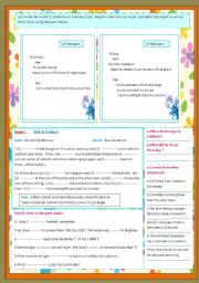 English Worksheet: past simple 