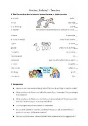 English Worksheet: 