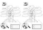 English worksheet: All About me - Little Prince