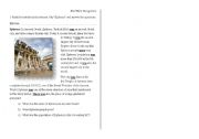 English Worksheet: was//were