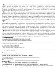 English Worksheet: BAC Mock exam 