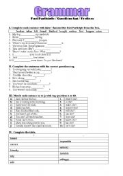 English Worksheet: Grammar