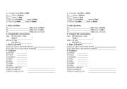 English worksheet: 6TH GRADE PRONOUNS HIS, HER EXERCISES AND VOCABULARY