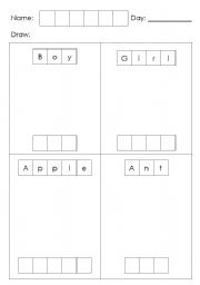 English Worksheet: Drawing literacy