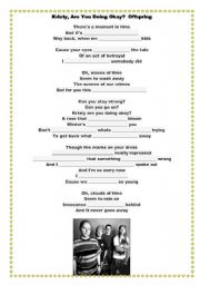 English Worksheet: Passive Voice - Offspring song