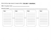 English worksheet: how -to paragraph