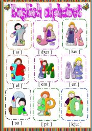 English alphabet part two