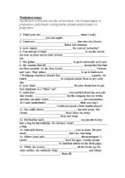 Tenses Variety
