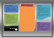 English Worksheet: Explanation Table Mat