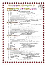 Grammar from A to Z Present Simple and Continuous (3-25) 