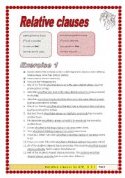 2 pages 38 sentences Relative Clause 