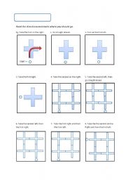 English Worksheet: Directions 