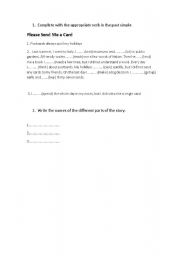 English worksheet: Past Simple