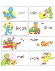 Verb Flashcard I