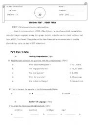 English worksheet: lll