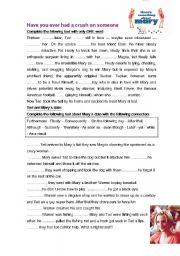 English Worksheet: Something about mary