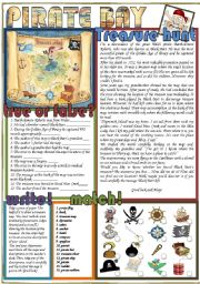 English Worksheet: Pirate Bay