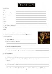 English Worksheet: oliver twist_polanski