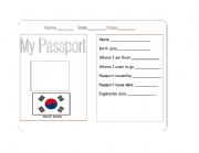 English Worksheet: Kids Passport 