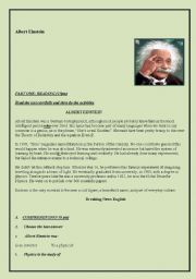 English Worksheet: Famous people