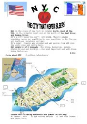 English Worksheet: New York City