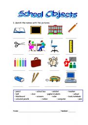 School objects