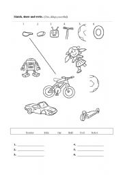 English Worksheet: TOYS