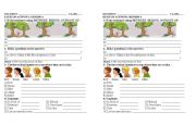 English worksheet: REVIEW 4 TH GADE, PREPOSITIONS BEHIND, IN FRONT OF, ORDINAL NUMBERS